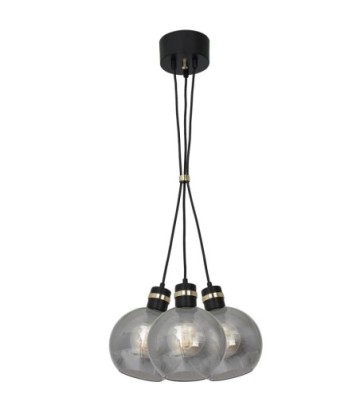 Lampa wisząca OMEGA BLACK/GOLD 3xE27