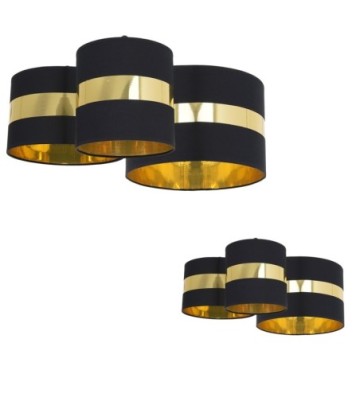 Lampa sufitowa PALMIRA BLACK / GOLD 3xE27