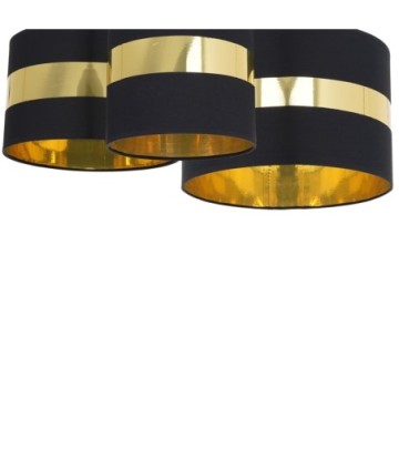 Lampa sufitowa PALMIRA BLACK / GOLD 3xE27