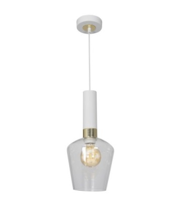 Lampa wisząca ROMA WHITE 1xE27