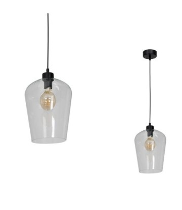 Lampa wisząca SANTIAGO CLEAR 1xE27