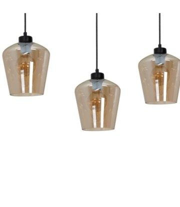 Lampa wisząca SANTIAGO AMBER 3xE27