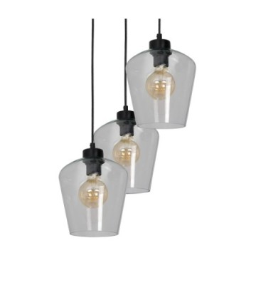 Lampa wisząca SANTIAGO CLEAR 3xE27