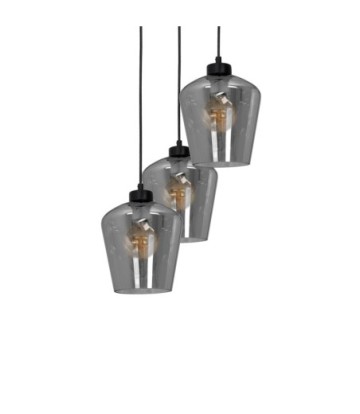 Lampa wisząca SANTIAGO SMOKED 3xE27