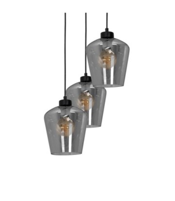 Lampa wisząca SANTIAGO SMOKED 3xE27