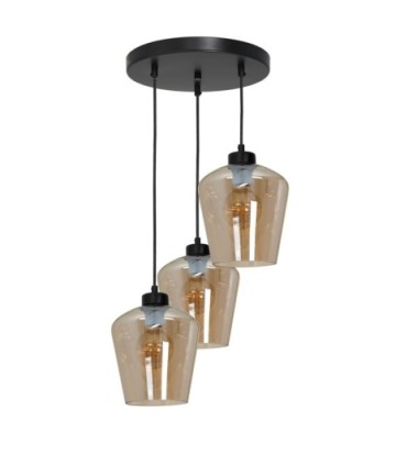 Lampa wisząca SANTIAGO AMBER 3xE27