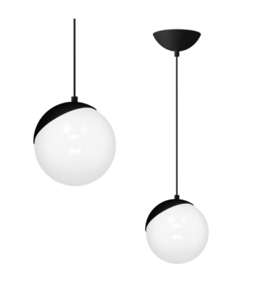 Lampa wisząca SFERA BLACK 1xE14