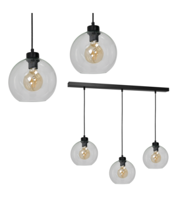 Lampa wisząca SOFIA CLEAR 3xE27