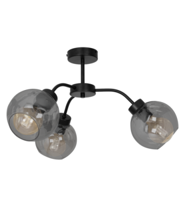 Lampa sufitowa SOFIA SMOKED 3xE27