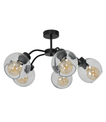 Lampa sufitowa SOFIA CLEAR 5xE27