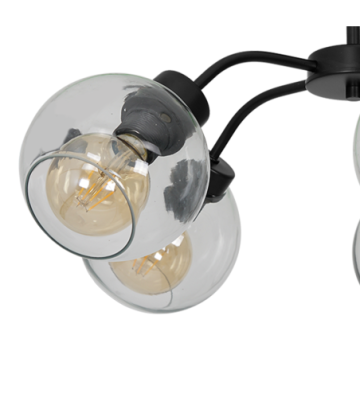 Lampa sufitowa SOFIA CLEAR 5xE27