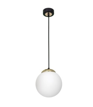 Lampa wisząca SPARTA BLACK / GOLD 1xE27