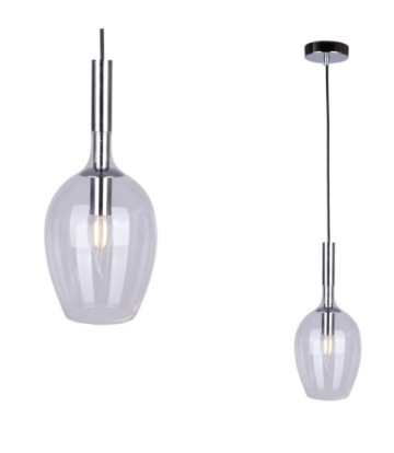 Lampa wisząca TANGO CLEAR 1xE14