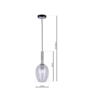 Lampa wisząca TANGO CLEAR 1xE14