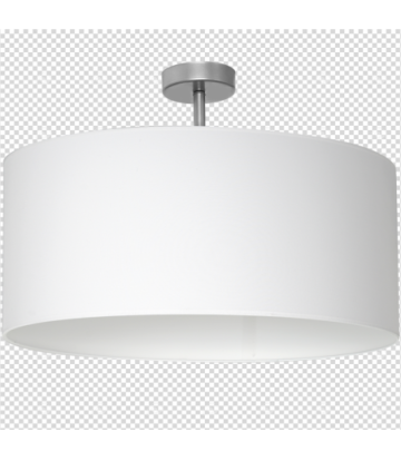 Lampa podsufitowa CASINO WHITE/CHROME 1xE27