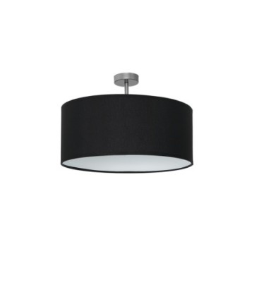 Lampa podsufitowa CASINO BLACK/CHROME 1xE27