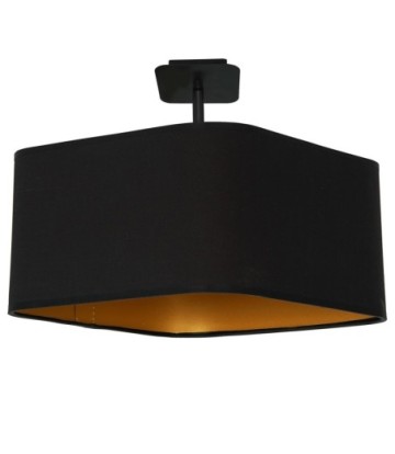 Lampa podsufitowa NAPOLI BLACK/GOLD 1xE27