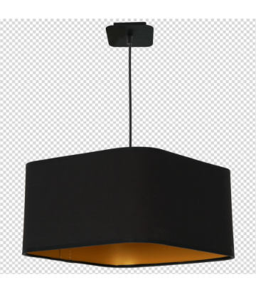 Lampa wisząca NAPOLI BLACK/GOLD 1xE27