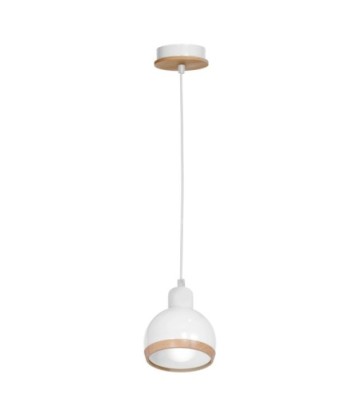 Lampa wisząca OVAL WHITE 1xE27