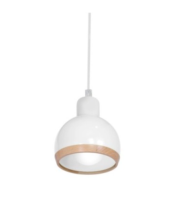 Lampa wisząca OVAL WHITE 1xE27