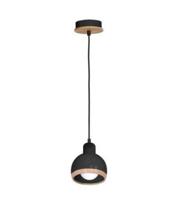 Lampa wisząca OVAL BLACK 1xE27