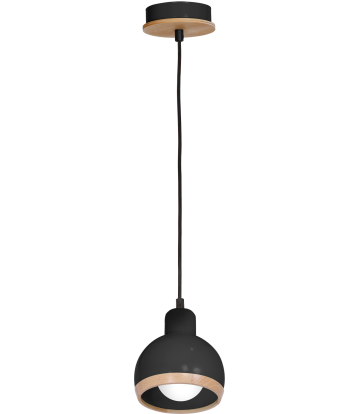 Lampa wisząca OVAL BLACK 1xE27