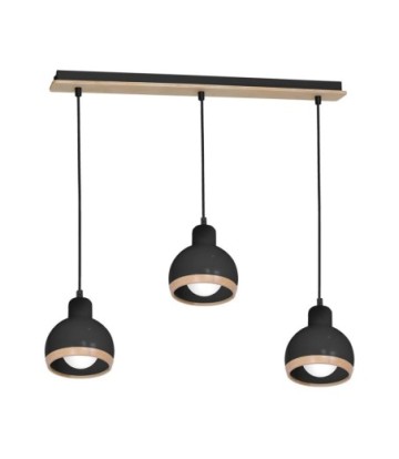 Lampa wisząca OVAL BLACK 3xE27