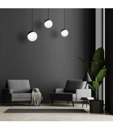 Lampa wisząca SFERA BLACK 3xE14