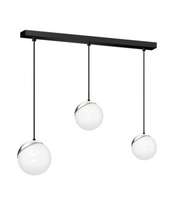 Lampa wisząca SFERA BLACK/CHROME 3xE14