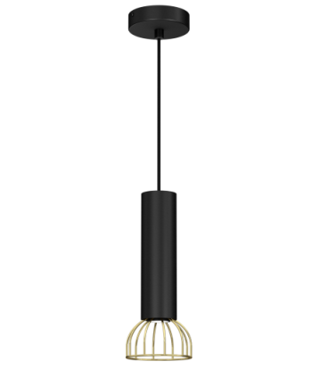 Lampa wisząca DANTE Black/Gold 1x mini GU10