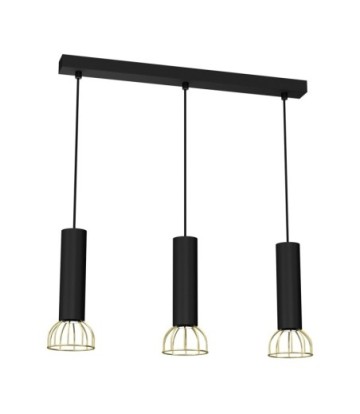 Lampa wisząca DANTE Black/Gold 3x mini GU10