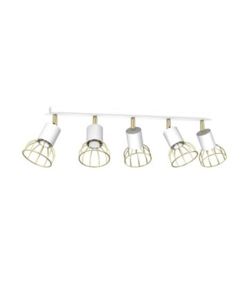 Lampa sufitowa DANTE White/Gold 5x mini GU10