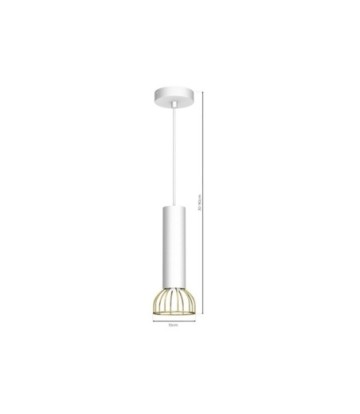 Lampa wisząca DANTE White/Gold 1x mini GU10