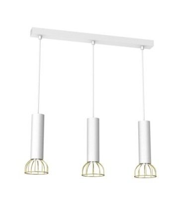 Lampa wisząca DANTE White/Gold 3x mini GU10