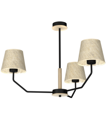 Lampa wisząca ETNA Black 3xE27