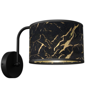 Kinkiet SENSO Black/Gold 1xE27