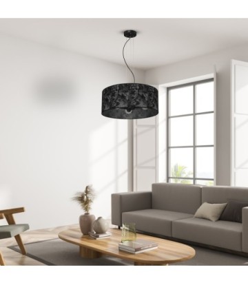 Lampa Wisząca SATINO SILVER 3xE27