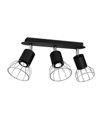 Lampa Sufitowa DANTE BLACK/SILVER 3x mini GU10