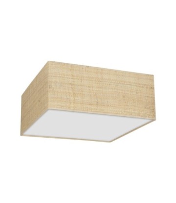 Lampa sufitowa MARSHALL WHITE / RATTAN 3xE27