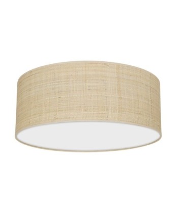 Lampa sufitowa MARSHALL WHITE / RATTAN 2xE27 Ø40cm