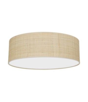 Lampa sufitowa MARSHALL WHITE / RATTAN 3xE27