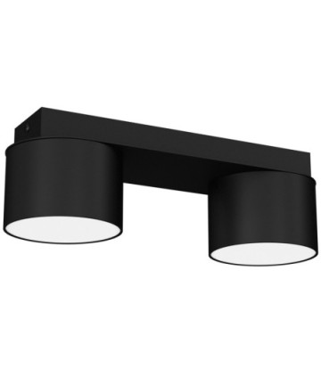 Lampa sufitowa DIXIE Black 2xGX53