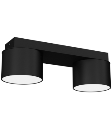 Lampa sufitowa DIXIE Black 2xGX53