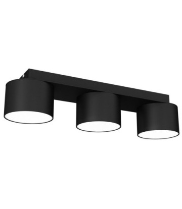 Lampa sufitowa DIXIE Black  3xGX53