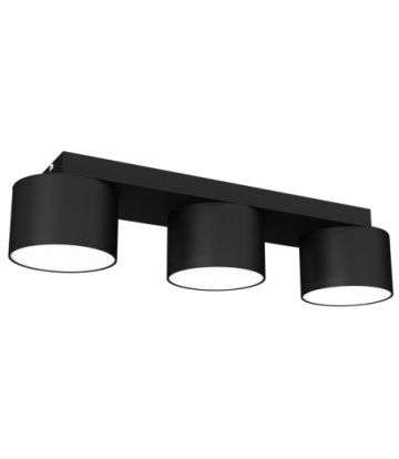 Lampa sufitowa DIXIE Black  3xGX53