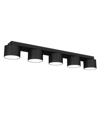 Lampa sufitowa DIXIE Black  5xGX53