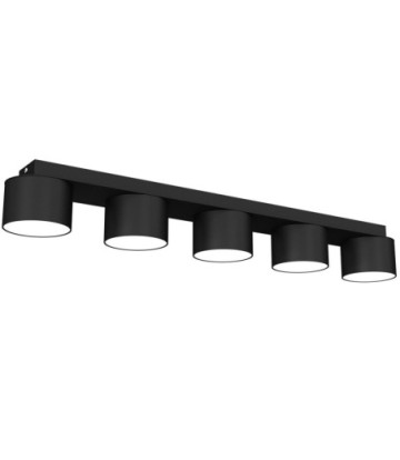 Lampa sufitowa DIXIE Black  5xGX53