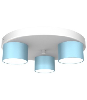 Lampa sufitowa DIXIE Blue/White 3xGX53