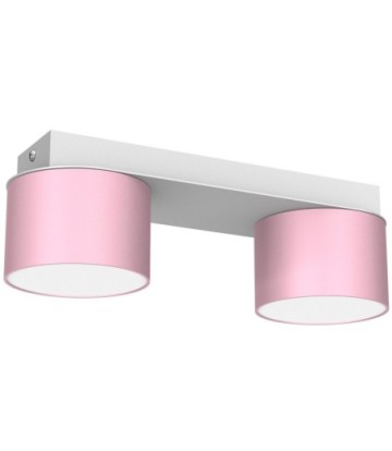 Lampa sufitowa DIXIE Pink/White  2xGX53