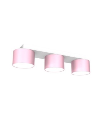 Lampa sufitowa DIXIE Pink/White  3xGX53